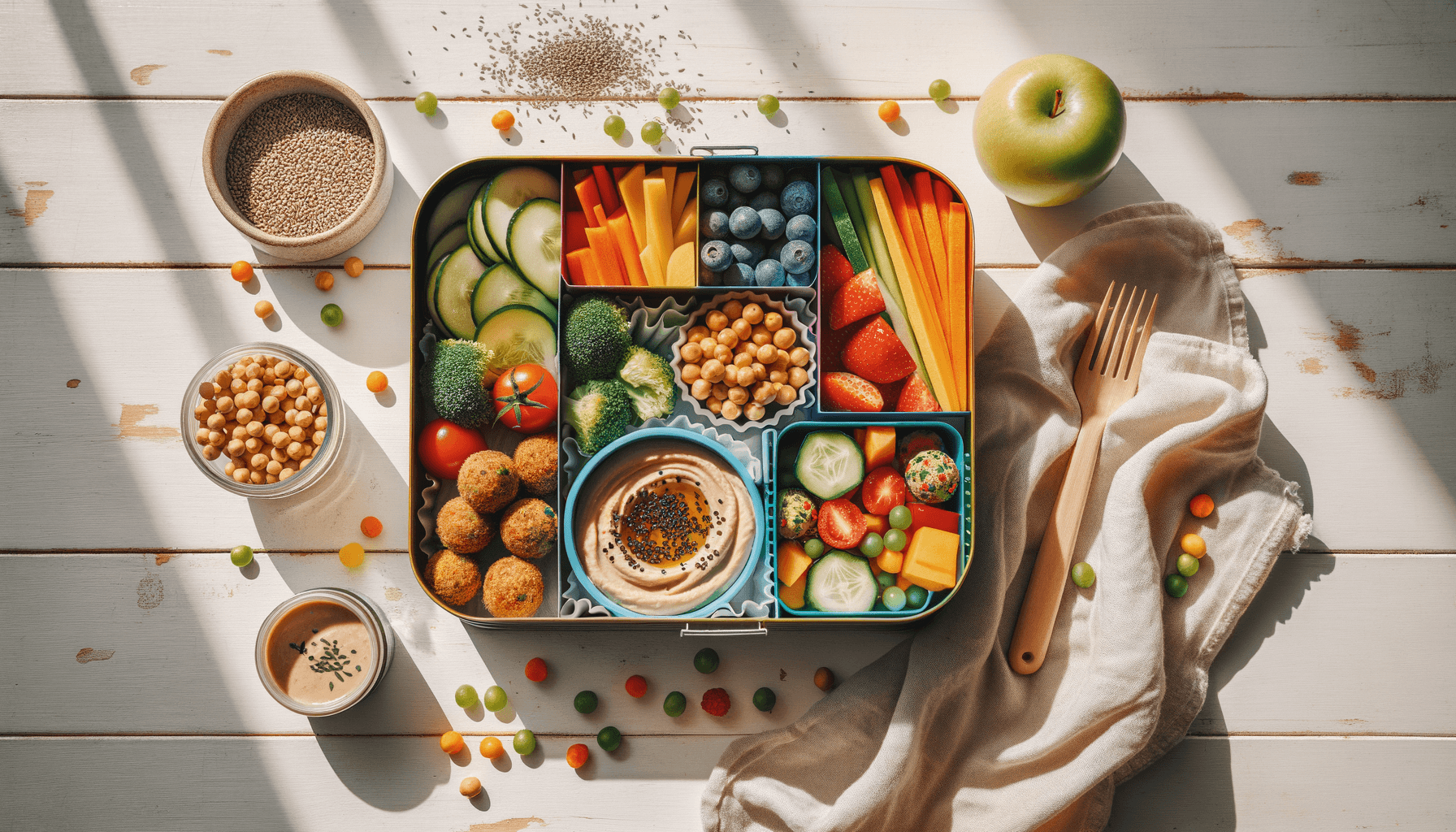 Plant-Based Lunchbox Power: 15 Protein-Packed Ideas Kids Love