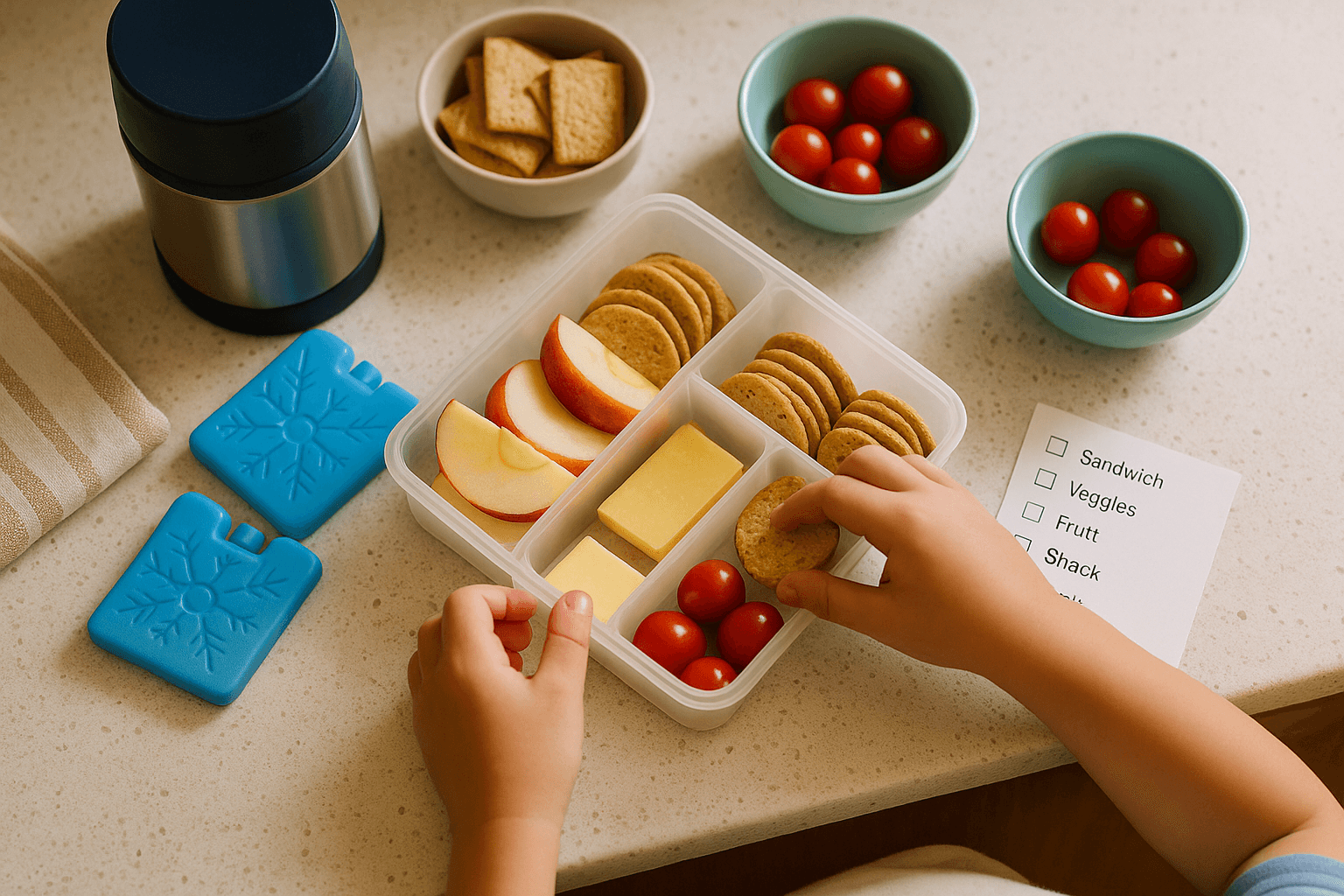 Kids Teaching Kids: How to Get Children Packing Their Own Lunches