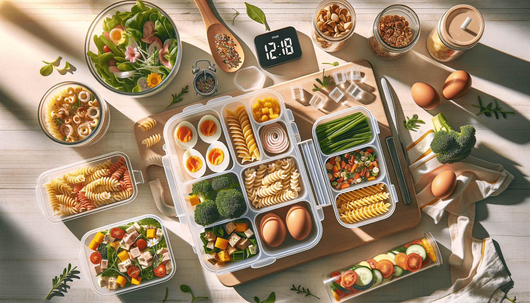 Sunday Meal Prep: One Hour, Five Days of Lunches