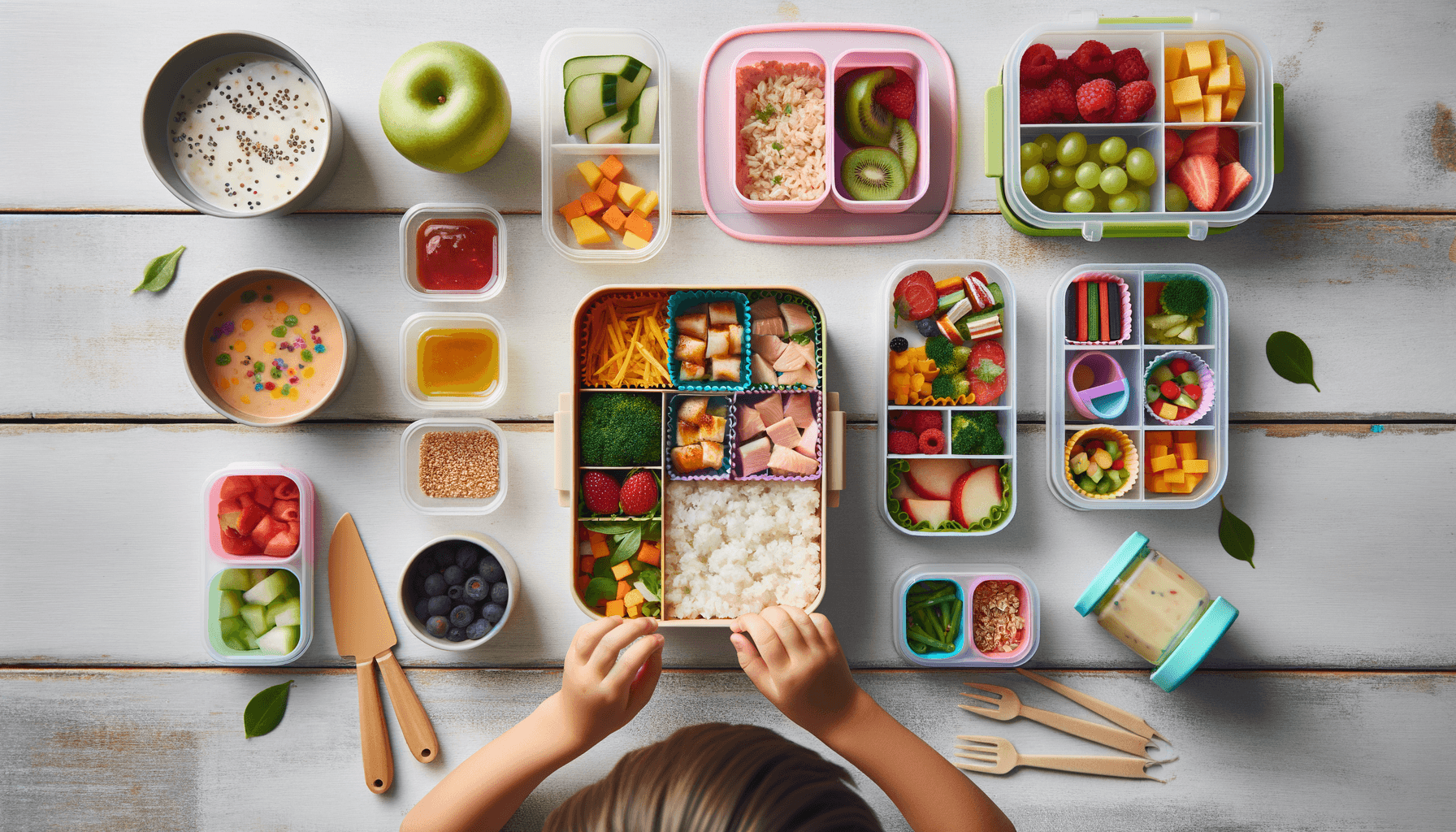 DIY Bento Assembly Kits: Make-Your-Own Lunch System