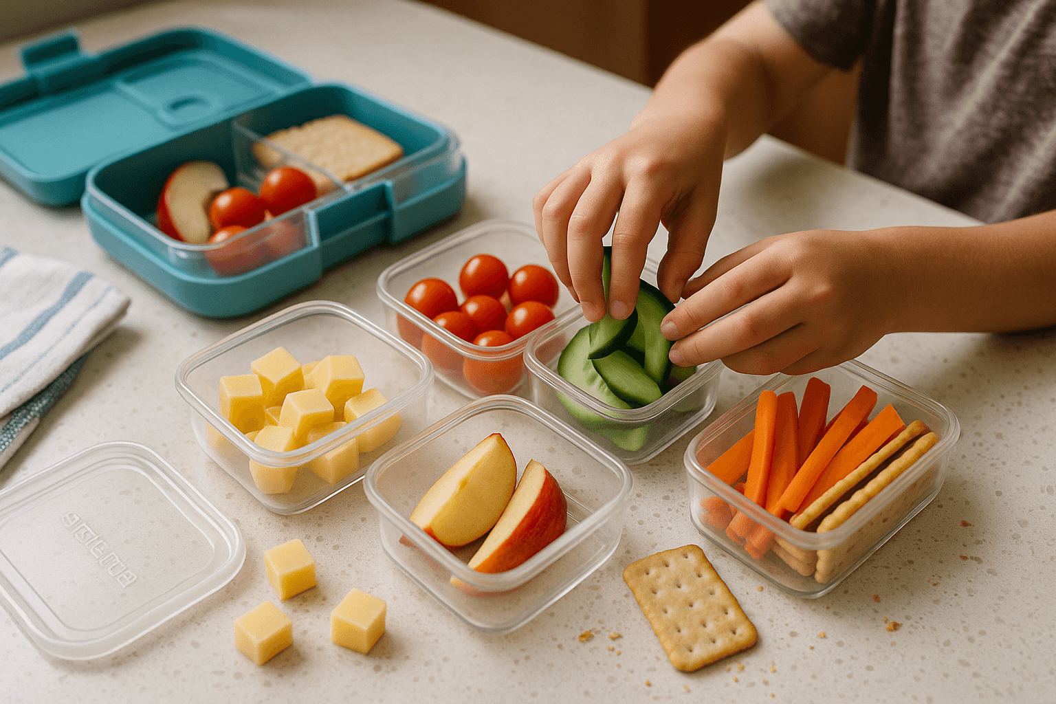 DIY Assembly Lunchboxes: Let Kids Build Their Own Lunch
